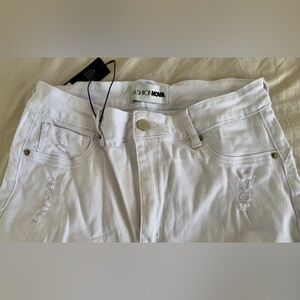 White Ripped Jeans - Never worn!